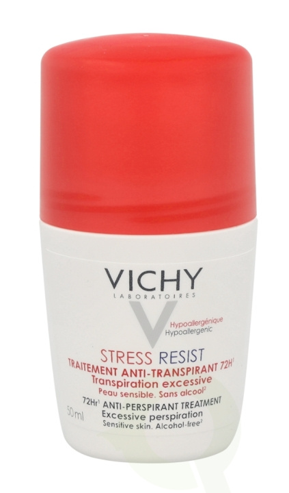 Vichy Detranspirant Intensif 72Hr Anti Perspirant Treatment 50 ml Sensitive Skin/Alcohol Free /Stress Resist ryhmässä KAUNEUS JA TERVEYS / Tuoksut & Parfyymit / Deodorantit / Naisten deodorantit @ TP E-commerce Nordic AB (C56607)
