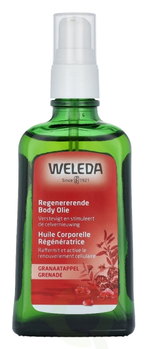 Weleda Pomegranate Regenerating Body Oil 100 ml ryhmässä KAUNEUS JA TERVEYS / Ihonhoito / Kehon hoito / Vartaloöljy @ TP E-commerce Nordic AB (C56683)