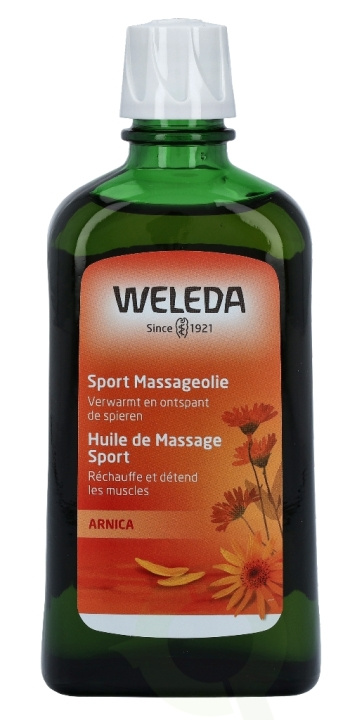 Weleda Arnica Massage Oil 200 ml All Skin Types ryhmässä KAUNEUS JA TERVEYS / Ihonhoito / Kehon hoito / Vartaloöljy @ TP E-commerce Nordic AB (C56713)