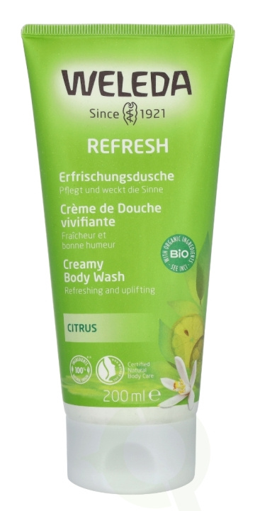 Weleda Citrus Creamy Body Wash 200 ml ryhmässä KAUNEUS JA TERVEYS / Ihonhoito / Kehon hoito / Kylpy- ja suihkugeelit @ TP E-commerce Nordic AB (C56719)