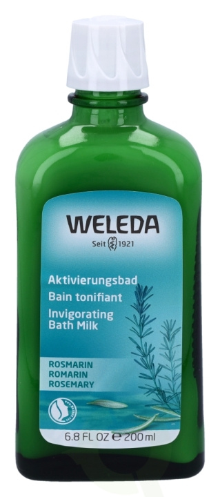 Weleda Rosemary Invigorating Bath Milk 200 ml ryhmässä KAUNEUS JA TERVEYS / Ihonhoito / Kehon hoito / Kylpy- ja suihkugeelit @ TP E-commerce Nordic AB (C56733)
