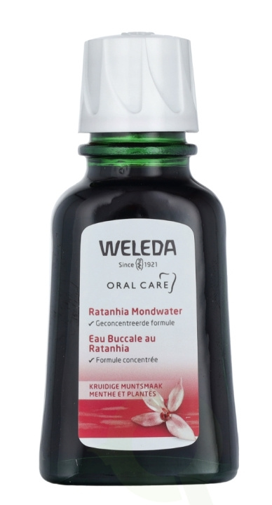 Weleda Ratanhia Mouthwash 50 ml ryhmässä KAUNEUS JA TERVEYS / Suunhoito / Valkaisutuotteet @ TP E-commerce Nordic AB (C56765)