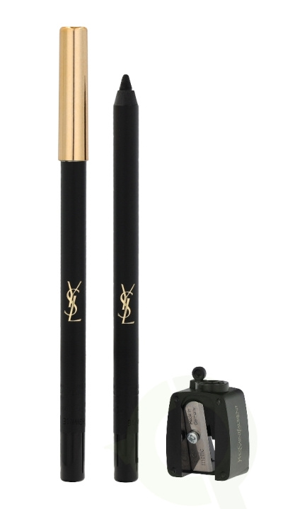 Yves Saint Laurent YSL Dessin Du Regard Waterproof Color Eye Pencil 1.2 gr #1 Black ryhmässä KAUNEUS JA TERVEYS / Meikit / Silmät ja kulmat / Kulmakynä @ TP E-commerce Nordic AB (C56805)