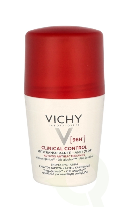 Vichy Clinical Control 96H Detranspirant Roller 50 ml ryhmässä KAUNEUS JA TERVEYS / Tuoksut & Parfyymit / Deodorantit / Naisten deodorantit @ TP E-commerce Nordic AB (C56881)
