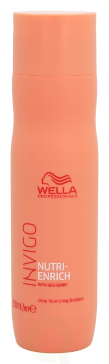 Wella Invigo - Nutri-Enrich Deep Nourishing Shampoo 250 ml With Goji Berry ryhmässä KAUNEUS JA TERVEYS / Hiukset &Stailaus / Hiustenhoito / Shampoo @ TP E-commerce Nordic AB (C56901)