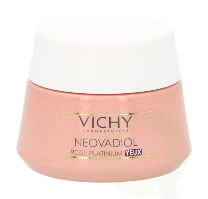 Vichy Neovadiol Rose Platinium Eye Cream 15 ml Anti-wrinkle & Smoothing Rose Cream ryhmässä KAUNEUS JA TERVEYS / Ihonhoito / Kasvot / Silmät @ TP E-commerce Nordic AB (C56903)
