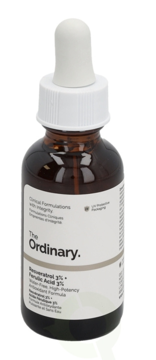 The Ordinary Resveratrol 3% + Ferulic Acid 3% 30 ml ryhmässä KAUNEUS JA TERVEYS / Ihonhoito / Kasvot / Seerumit iholle @ TP E-commerce Nordic AB (C56924)