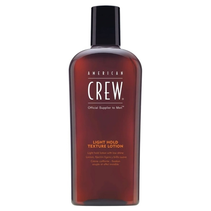 American Crew Light Hold Texture Lotion 250ml ryhmässä KAUNEUS JA TERVEYS / Hiukset &Stailaus / Hiusten stailaus / Muotoiluvaahto @ TP E-commerce Nordic AB (C56939)