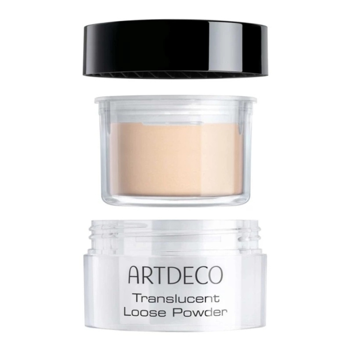 Artdeco Translucent Loose Powder Refill 02 Light 8g ryhmässä KAUNEUS JA TERVEYS / Meikit / Meikit Kasvot / Puuteri @ TP E-commerce Nordic AB (C56953)