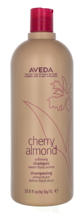 Aveda Cherry Almond Softening Shampoo 1000 ml Sweet Floral Aroma ryhmässä KAUNEUS JA TERVEYS / Hiukset &Stailaus / Hiustenhoito / Shampoo @ TP E-commerce Nordic AB (C57047)