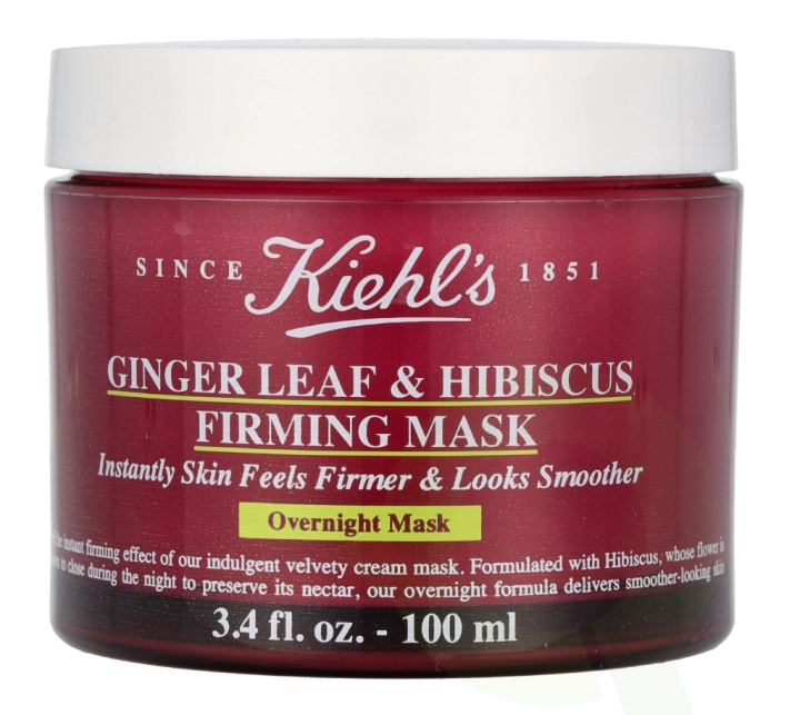 Kiehls Kiehl\'s Ginger Leaf & Hibiscus Firming Mask 100 ml ryhmässä KAUNEUS JA TERVEYS / Ihonhoito / Kasvot / Päivävoide @ TP E-commerce Nordic AB (C57050)