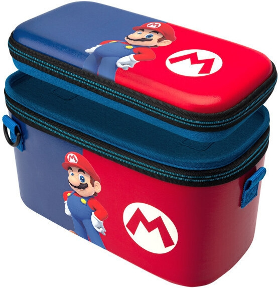 PDP Gaming Pull-N-Go Case -kuljetuskotelo, Switch, Mario ryhmässä KODINELEKTRONIIKKA / Pelikonsolit & Tarvikkeet / Nintendo Switch / Tarvikkeet @ TP E-commerce Nordic AB (C57095)