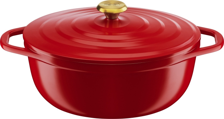 Tefal Air -pata, 5,7 L, punainen ryhmässä KOTI, TALOUS JA PUUTARHA / Keittiövälineet / Padat ja kattilat @ TP E-commerce Nordic AB (C57454)
