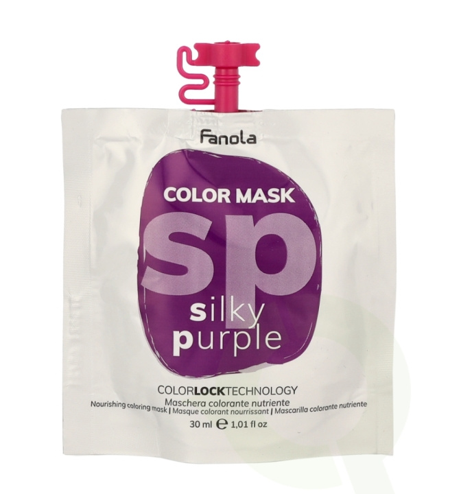 Fanola Color Mask 30 ml Silky Purple ryhmässä KAUNEUS JA TERVEYS / Ihonhoito / Kasvot / Naamiot @ TP E-commerce Nordic AB (C57559)