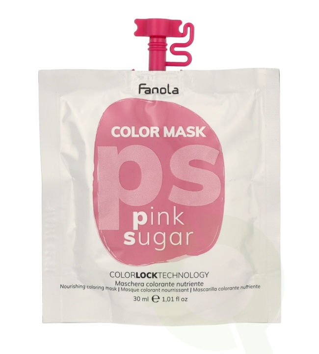 Fanola Color Mask 30 ml Pink Sugar ryhmässä KAUNEUS JA TERVEYS / Ihonhoito / Kasvot / Naamiot @ TP E-commerce Nordic AB (C57560)
