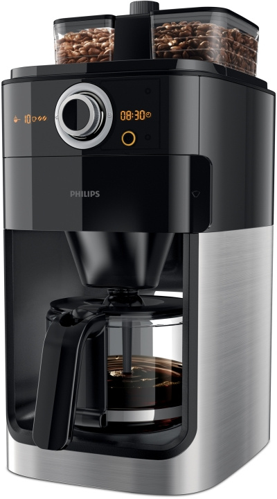 Philips HD7769/00 Grind & Brew -kahvinkeitin ryhmässä KOTI, TALOUS JA PUUTARHA / Kodinkoneet / Kahvikoneet ja tarvikkeet / Kahvinkeittimet @ TP E-commerce Nordic AB (C57636)