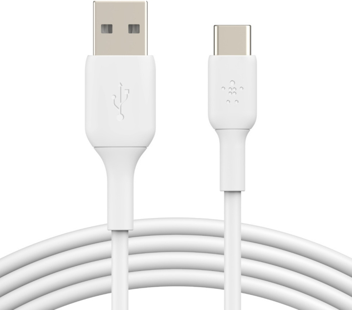 Belkin BOOST CHARGE™ USB-A - USB-C kaapeli, 0,15m, valkoinen ryhmässä TIETOKOONET & TARVIKKEET / Kaapelit & Sovittimet / USB / USB-C @ TP E-commerce Nordic AB (C57671)