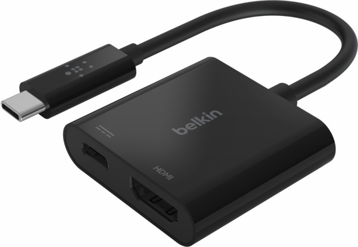 Belkin USB-C® - HDMI® + lataussovitin ryhmässä KODINELEKTRONIIKKA / Kaapelit & Sovittimet / HDMI / Sovittimet @ TP E-commerce Nordic AB (C57683)