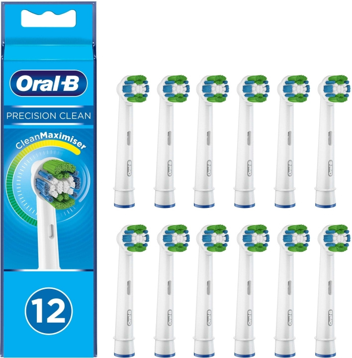 Oral B Precision Clean -vaihtoharja, 12 kpl ryhmässä KAUNEUS JA TERVEYS / Suunhoito / Sähköhammasharjat Tarvikkeet @ TP E-commerce Nordic AB (C57690)