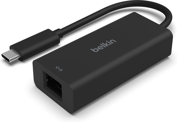 Belkin USB-C - 2.5 Gigabit Ethernet adapter -USB-verkkokortti ryhmässä TIETOKOONET & TARVIKKEET / Verkko / Verkkokortti / USB @ TP E-commerce Nordic AB (C57786)