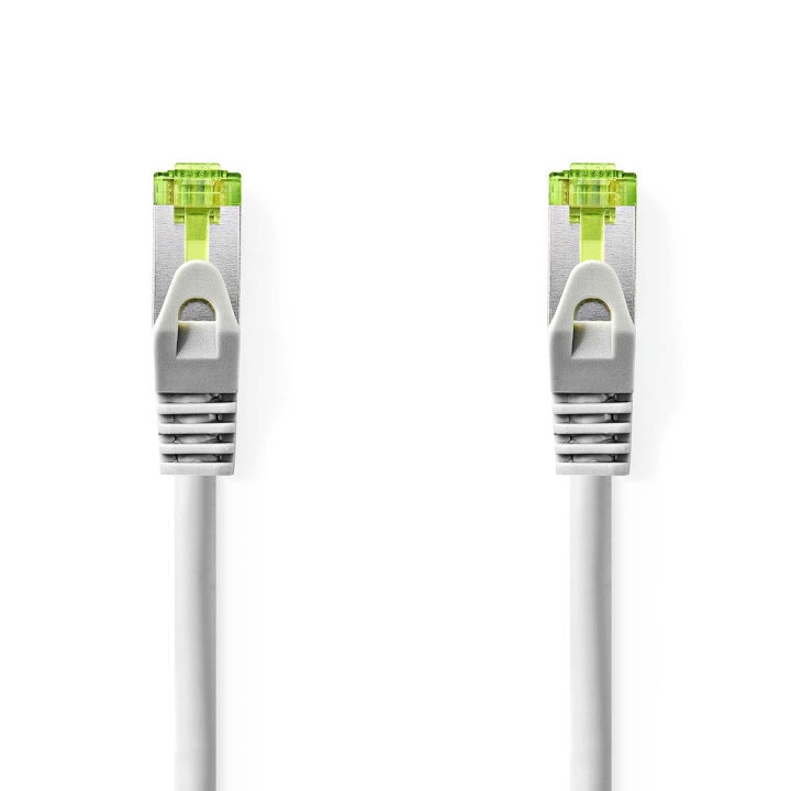 Nedis CAT7 verkkokaapeli | S/FTP | RJ45 uros | RJ45 uros | 2.00 m | Snagless | Pyöreä | LSZH | Harmaa | Label ryhmässä TIETOKOONET & TARVIKKEET / Kaapelit & Sovittimet / Verkko / Cat7 @ TP E-commerce Nordic AB (C57879)