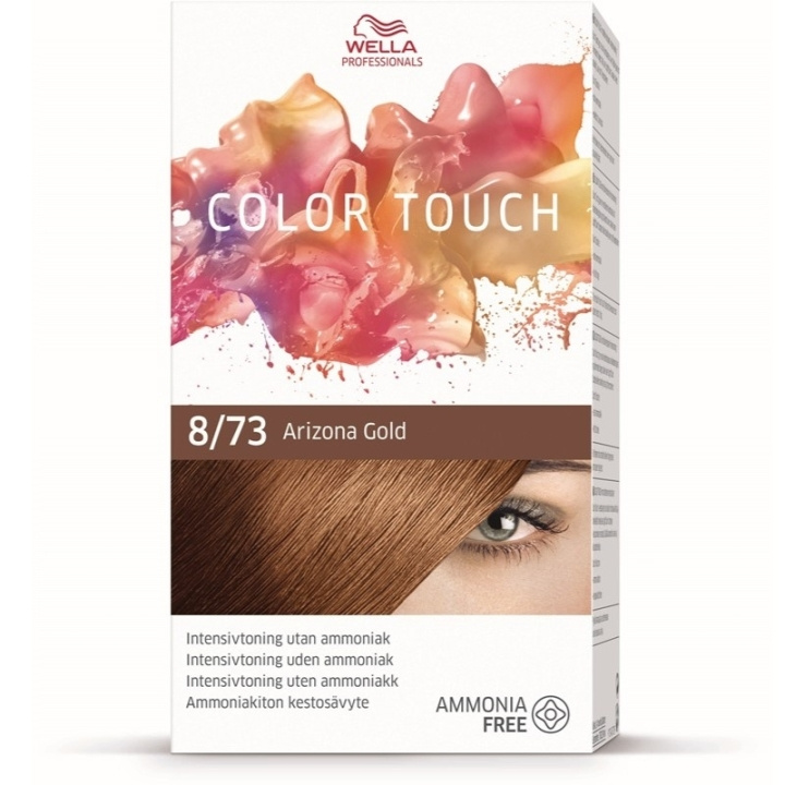 Wella Color Touch Pure Naturals 8/73 Arizona Gold ryhmässä KAUNEUS JA TERVEYS / Hiukset &Stailaus / Hiustenhoito / Hiusväri / Hiusväri & Väripommi @ TP E-commerce Nordic AB (C57915)