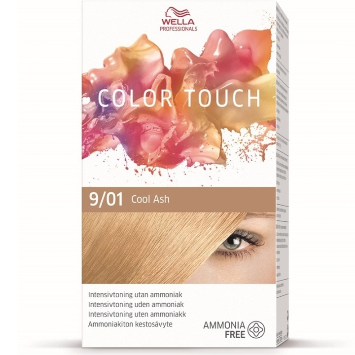 Wella Color Touch Pure Naturals 9/01 Cool Ash ryhmässä KAUNEUS JA TERVEYS / Hiukset &Stailaus / Hiustenhoito / Hiusväri / Hiusväri & Väripommi @ TP E-commerce Nordic AB (C57920)