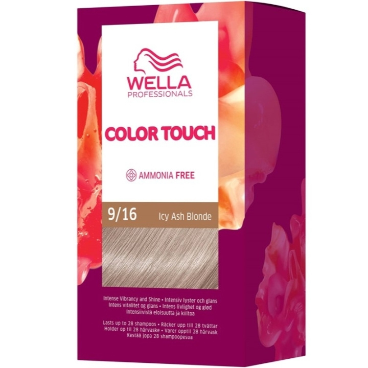 Wella Color Touch Rich Naturals 9/16 Icy Ash Blonde ryhmässä KAUNEUS JA TERVEYS / Hiukset &Stailaus / Hiustenhoito / Hiusväri / Hiusväri & Väripommi @ TP E-commerce Nordic AB (C57933)