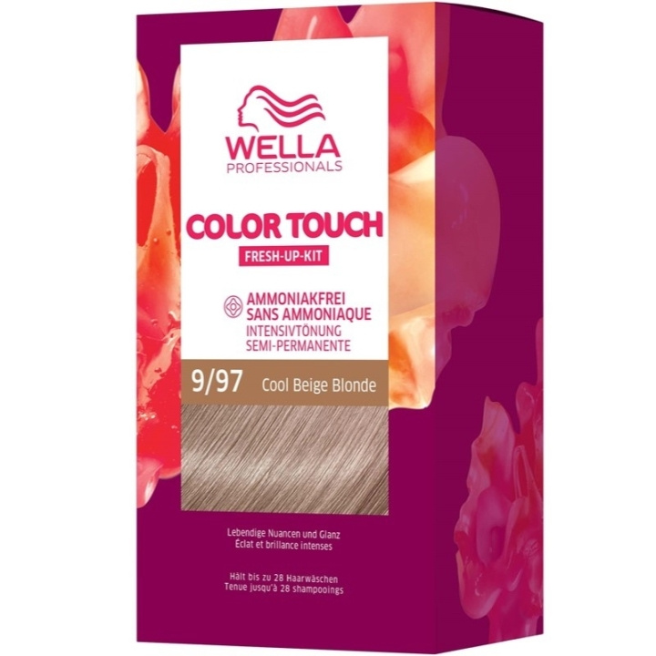 Wella Color Touch Rich Naturals 9/97 Cool Beige Blonde ryhmässä KAUNEUS JA TERVEYS / Hiukset &Stailaus / Hiustenhoito / Hiusväri / Hiusväri & Väripommi @ TP E-commerce Nordic AB (C57940)