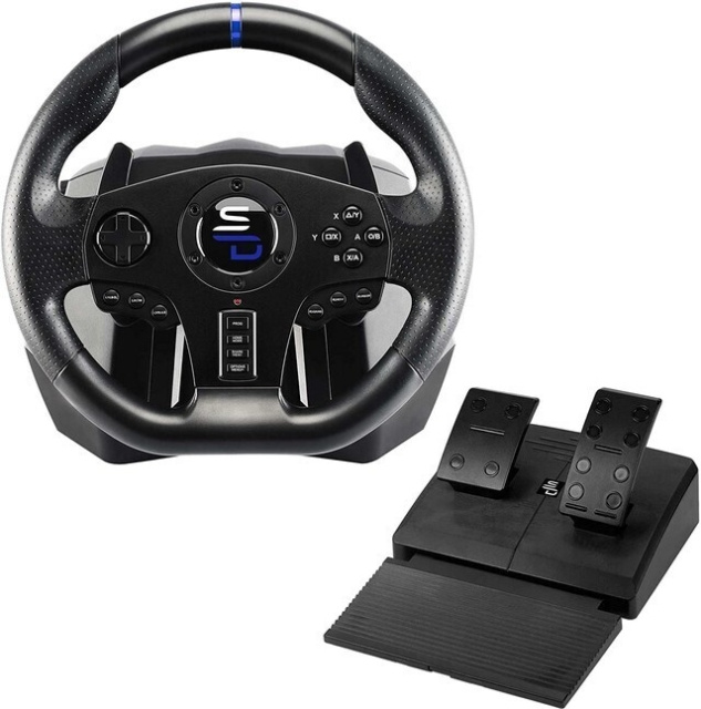 SuBsonic Superdrive SV850 Drive Pro Sport -rattiohjain, PS4 / Switch / Xbox / PC ryhmässä KODINELEKTRONIIKKA / Pelikonsolit & Tarvikkeet / Sony PlayStation 4 / Tarvikkeet @ TP E-commerce Nordic AB (C58013)