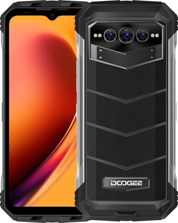 Doogee V MAX 5G -puhelin, 256/12+8Gt, musta ryhmässä ÄLYPUHELIMET JA TABLETIT / Kännykät & smartphones @ TP E-commerce Nordic AB (C58034)