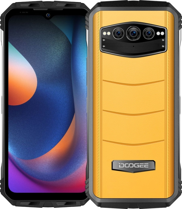 Doogee S100 -puhelin, 256/12 Gt, oranssi ryhmässä ÄLYPUHELIMET JA TABLETIT / Kännykät & smartphones @ TP E-commerce Nordic AB (C58037)