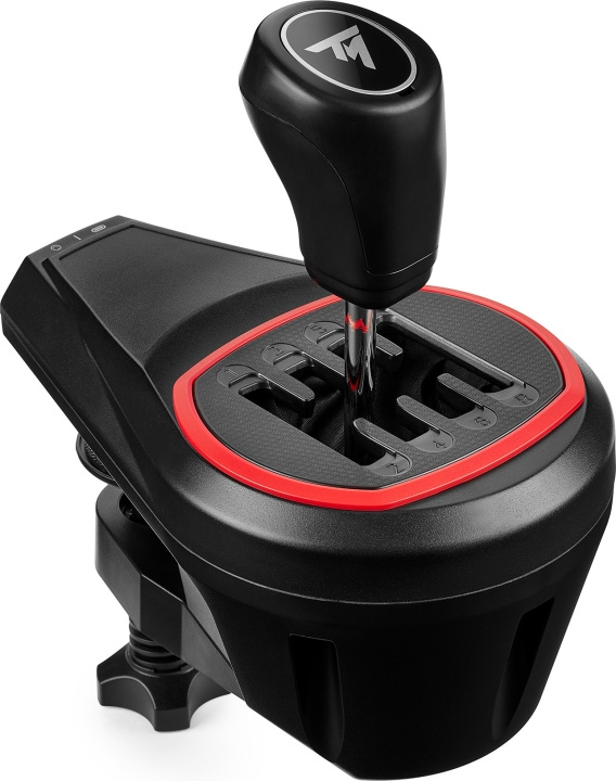 ThrustMaster TH8S -vaihdekeppi, PC / PS4 / PS5 / Xbox ryhmässä TIETOKOONET & TARVIKKEET / GAMING / Ohjauspyörät ja joystickit @ TP E-commerce Nordic AB (C58047)