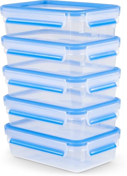 Tefal MasterSeal MealPrep -säilytysrasiasetti, 5 x 0,8 L ryhmässä KOTI, TALOUS JA PUUTARHA / Keittiövälineet / Lounaslaatikot & Ruokasäiliö @ TP E-commerce Nordic AB (C58174)