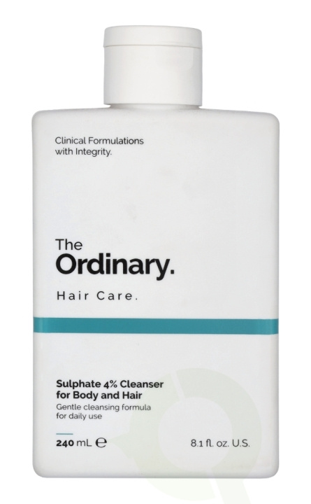 The Ordinary 4% Sulphate Cleanser 240 ml For Body And Hair ryhmässä KAUNEUS JA TERVEYS / Meikit / Meikinpoisto @ TP E-commerce Nordic AB (C58229)