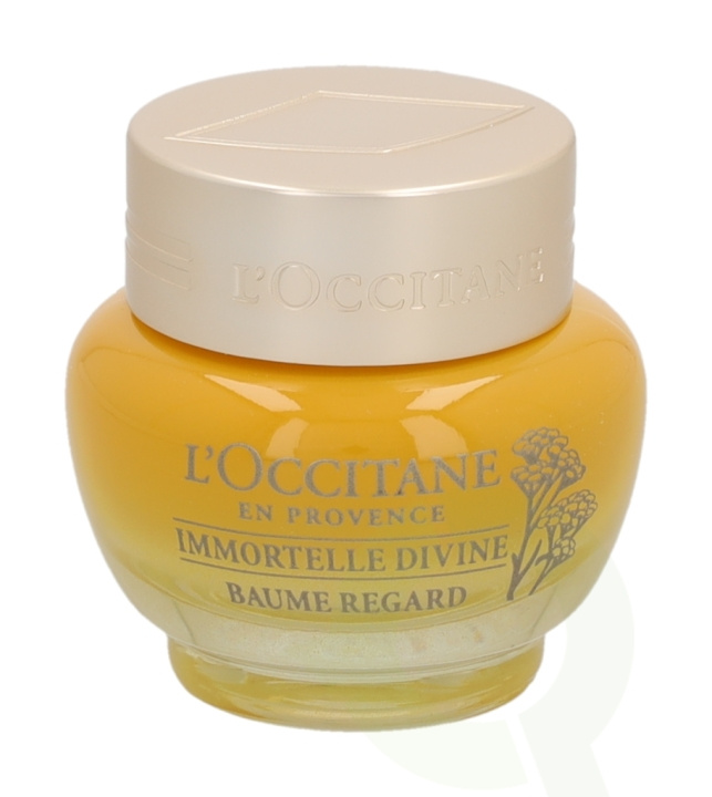 L\'Occitane Immortelle Divine Eye Balm 15 ml ryhmässä KAUNEUS JA TERVEYS / Ihonhoito / Kasvot / Silmät @ TP E-commerce Nordic AB (C58278)