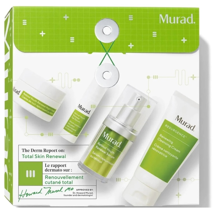 Murad Giftset Murad The Derm Report Total Skin Renewal ryhmässä KAUNEUS JA TERVEYS / Lahjapakkaukset / Naisten lahjapakkaukset @ TP E-commerce Nordic AB (C58311)