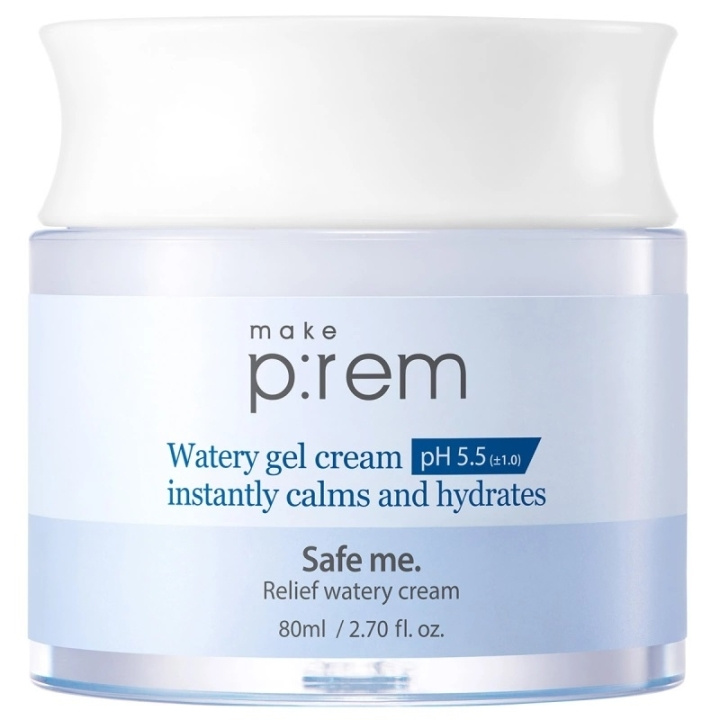 Make P:rem Safe Me. Relief Watery Cream 80ml ryhmässä KAUNEUS JA TERVEYS / Ihonhoito / Kasvot / Päivävoide @ TP E-commerce Nordic AB (C58338)