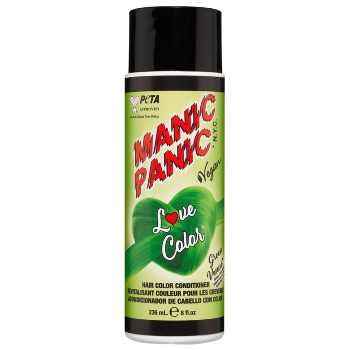 Manic Panic Love Color® Hair Color Depositing Conditioner Green Venus 236ml ryhmässä KAUNEUS JA TERVEYS / Hiukset &Stailaus / Hiustenhoito / Hoitoaine @ TP E-commerce Nordic AB (C58345)