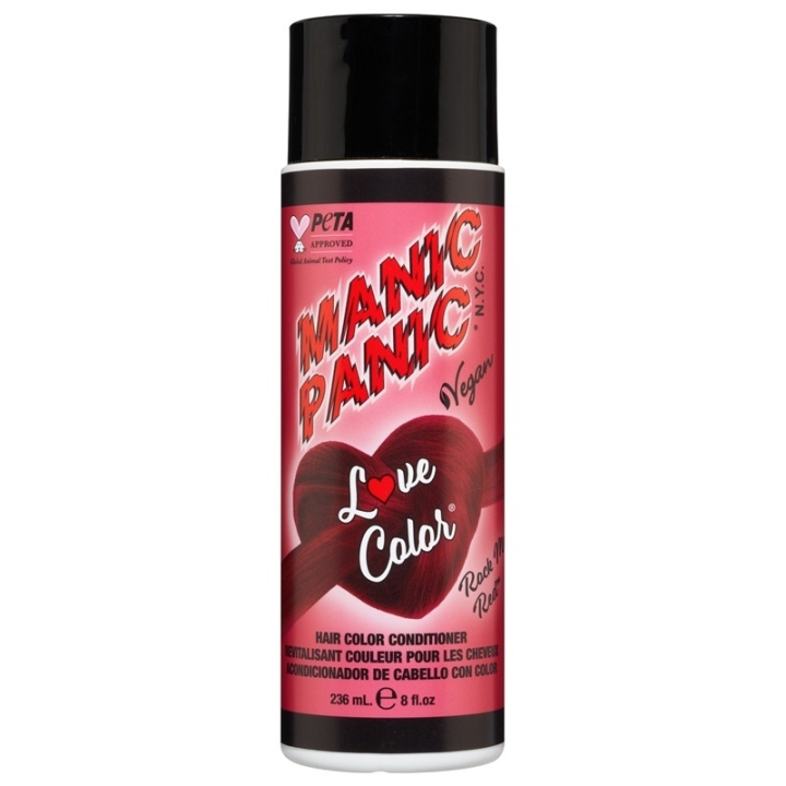 Manic Panic Love Color® Hair Color Depositing Conditioner Rock Me Red 236ml ryhmässä KAUNEUS JA TERVEYS / Hiukset &Stailaus / Hiustenhoito / Hoitoaine @ TP E-commerce Nordic AB (C58346)