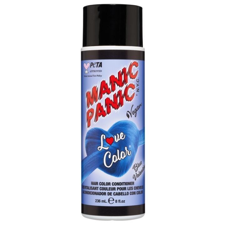 Manic Panic Love Color® Hair Color Depositing Conditioner Blue Valentine 236ml ryhmässä KAUNEUS JA TERVEYS / Hiukset &Stailaus / Hiustenhoito / Hoitoaine @ TP E-commerce Nordic AB (C58347)