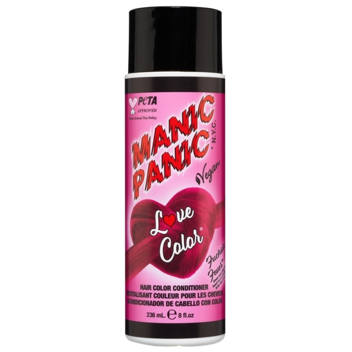 Manic Panic Love Color® Hair Color Depositing Conditioner Fuschia Fever 236ml ryhmässä KAUNEUS JA TERVEYS / Hiukset &Stailaus / Hiustenhoito / Hoitoaine @ TP E-commerce Nordic AB (C58348)
