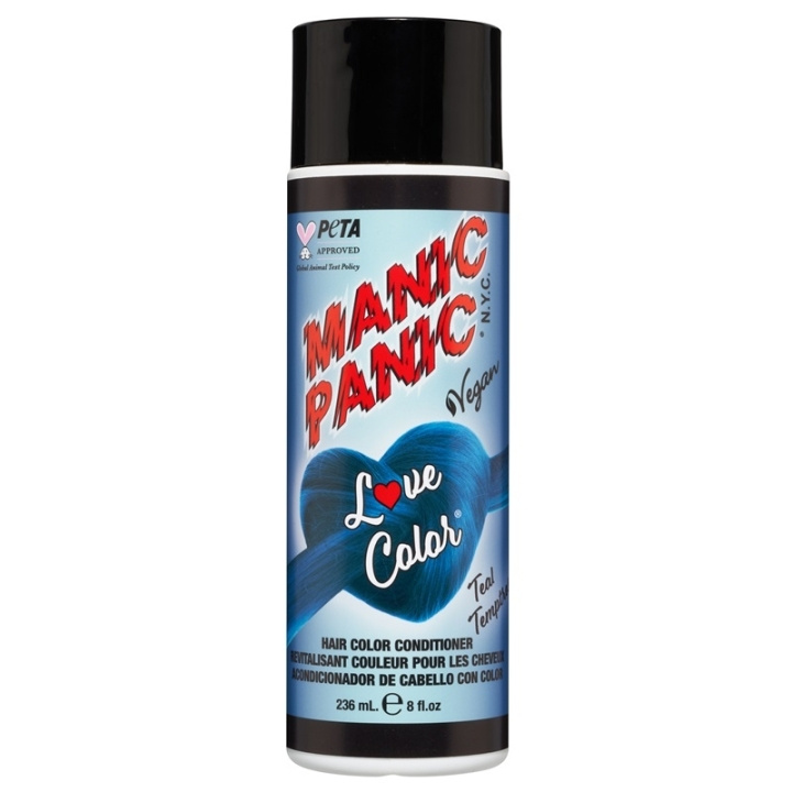 Manic Panic Love Color® Hair Color Depositing Conditioner Teal Temptress 236ml ryhmässä KAUNEUS JA TERVEYS / Hiukset &Stailaus / Hiustenhoito / Hoitoaine @ TP E-commerce Nordic AB (C58350)