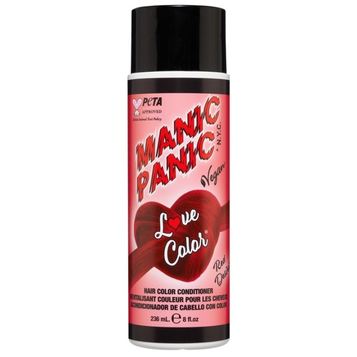 Manic Panic Love Color® Hair Color Depositing Conditioner Red Desire 236ml ryhmässä KAUNEUS JA TERVEYS / Hiukset &Stailaus / Hiustenhoito / Hoitoaine @ TP E-commerce Nordic AB (C58351)