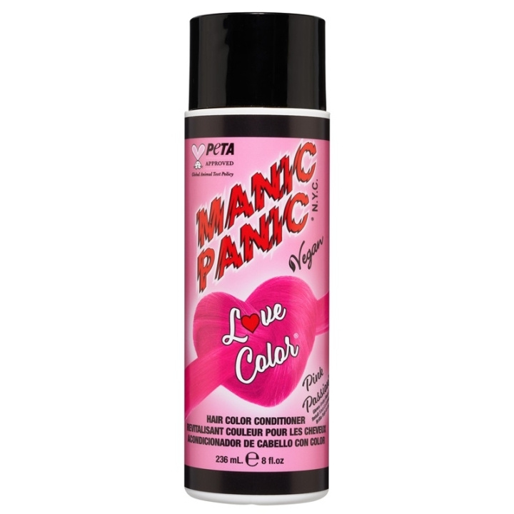 Manic Panic Love Color® Hair Color Depositing Conditioner Pink Passion 236ml ryhmässä KAUNEUS JA TERVEYS / Hiukset &Stailaus / Hiustenhoito / Hoitoaine @ TP E-commerce Nordic AB (C58352)