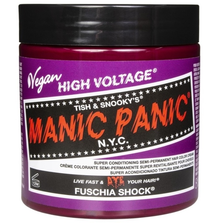 Manic Panic Fuschia Shock Classic Creme 237ml ryhmässä KAUNEUS JA TERVEYS / Hiukset &Stailaus / Hiustenhoito / Hiusväri / Hiusväri & Väripommi @ TP E-commerce Nordic AB (C58359)