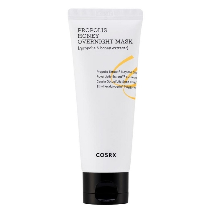 COSRX Full Fit Propolis Honey Overnight Mask 60ml ryhmässä KAUNEUS JA TERVEYS / Ihonhoito / Kasvot / Naamiot @ TP E-commerce Nordic AB (C58383)