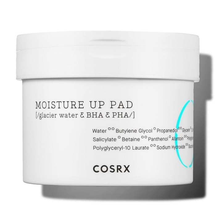 COSRX One Step Moisture Up Pad 70 pcs ryhmässä KAUNEUS JA TERVEYS / Ihonhoito / Kasvot / Kuorinta @ TP E-commerce Nordic AB (C58390)