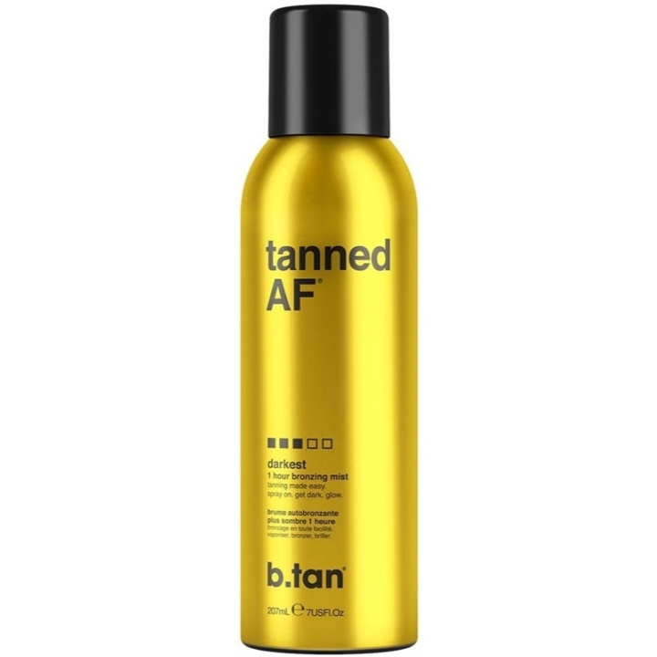 b.tan Tanned AF Self Tan Bronzing Mist 207ml ryhmässä KAUNEUS JA TERVEYS / Ihonhoito / Rusketus / Itseruskettava @ TP E-commerce Nordic AB (C58420)