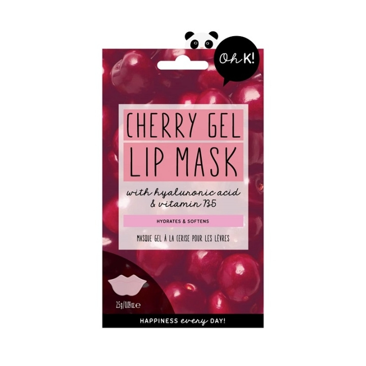 Oh K! Cherry Gel Lip Mask 2.5g ryhmässä KAUNEUS JA TERVEYS / Meikit / Huulet / Huulivoide @ TP E-commerce Nordic AB (C58431)